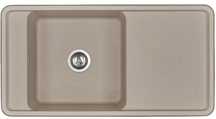 Кухонная мойка Aquaton Беллис 97 1A725132BS250 Серый шелк