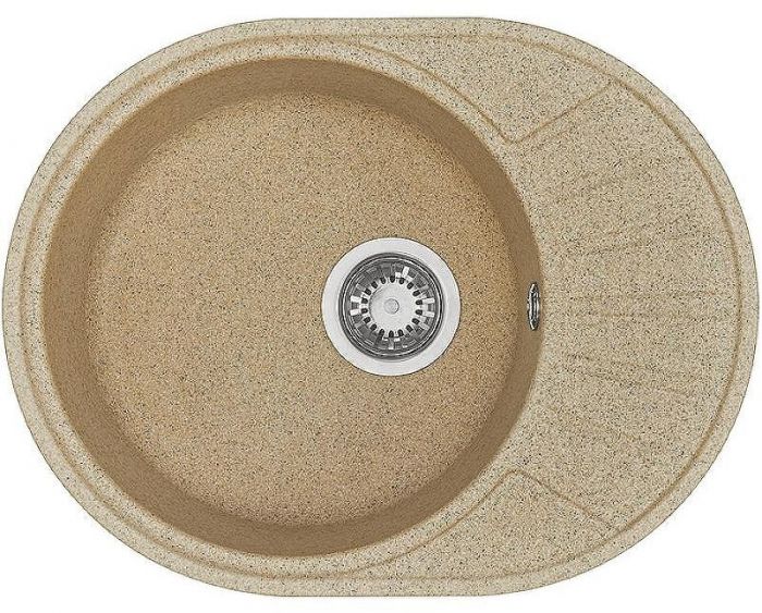 Кухонная мойка Aquaton Чезана 57 1A711232CS220 Песочная