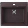 Кухонная мойка Ulgran Quartz Forte 580-06 Трюфель Кухонная мойка Ulgran Quartz Forte 580-06 Трюфель