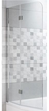 Шторка на ванну Riho Novik Z500 90 G003040120 (GZT9200089) профиль Хром стекло прозрачное