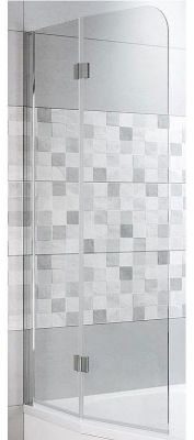 Шторка на ванну Riho Novik Z500 90 G003040120 (GZT9200089) профиль Хром стекло прозрачное