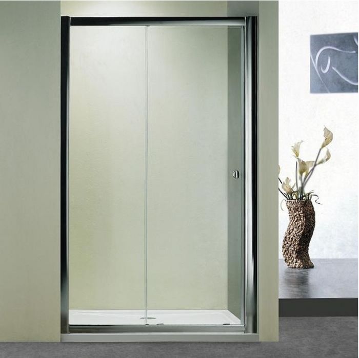 Душевая дверь WeltWasser WW200 S2 120 10000001234 профиль Хром стекло прозрачное