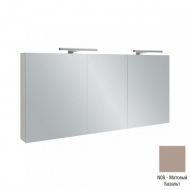 Зеркальный шкаф Jacob Delafon 130 см EB1369-N08, матовый базальт