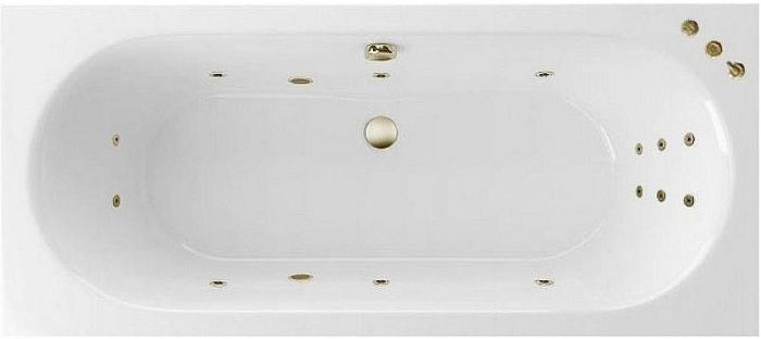 Акриловая ванна Excellent Oceana 160x75 WAEX.OCE16.SMART.BR с гидромассажем