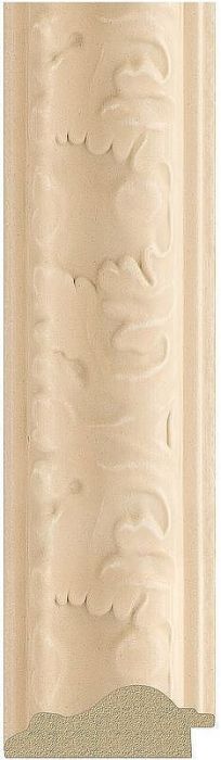 Зеркало Evoform Exclusive 145х60 BY 1262 с фацетом в багетной раме - Старый гипс 82