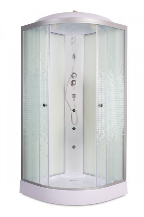 Душевая кабина Deto L 909 с гидромассажем 90x90x215
