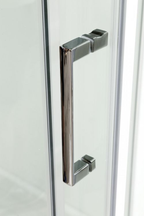 Душевая кабина Deto A102 L LED с кнопкой и гидромассажем 120x80x220