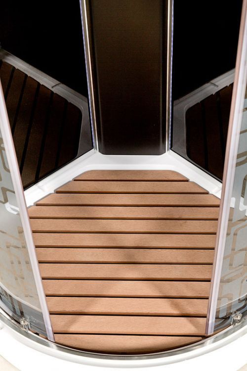 Душевая кабина Deto BМ1510 N LED BLACK 100x100x208 Душевая кабина Deto BМ1510 N LED BLACK 100x100x208