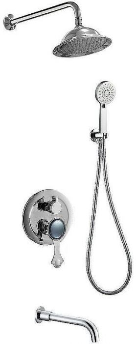 Душевая система Bronze de Luxe Yasmina NT800/B03 Хром