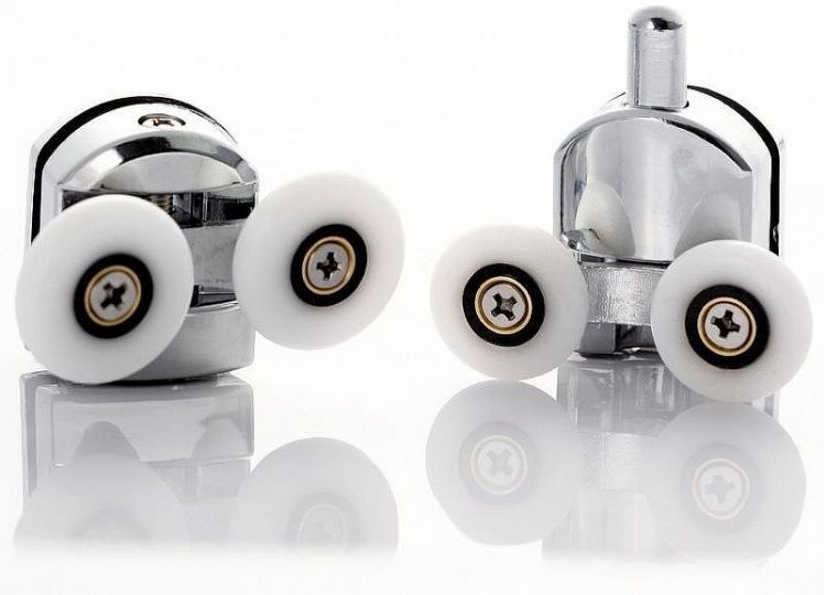 Душевая дверь Abber Schwarzer Diamant 150 AG30150H профиль Хром стекло прозрачное