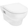 Hansgrohe GladeLake S Унитаз подвесной 540х360, безободковый, с сиденьем и фиксатором крышки, цвет: белый