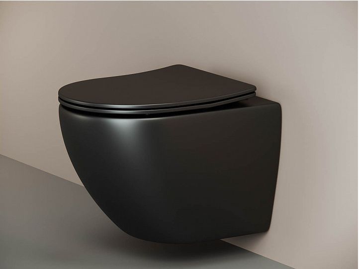 Подвесной унитаз CERAMICANOVA Metropol Rimless CN4002MB