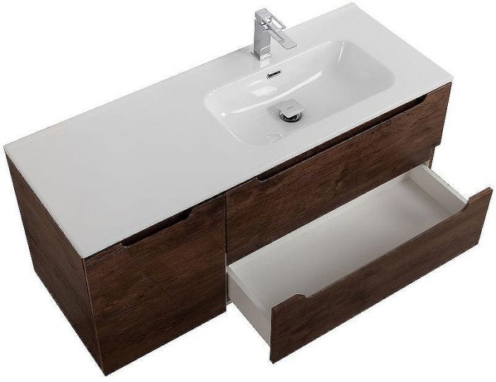 Тумба под раковину BelBagno Etna 120 R ETNA-1200-2C-1A-SO-RW-R подвесная Rovere Moro
