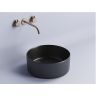 Умывальник CERAMICANOVA Element чаша накладная круглая 358 мм (цвет Чёрный Матовый) CN6032MB