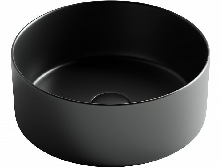 Умывальник CERAMICANOVA Element чаша накладная круглая 358 мм (цвет Чёрный Матовый) CN6032MB Умывальник CERAMICANOVA Element чаша накладная круглая 358 мм (цвет Чёрный Матовый) CN6032MB