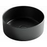 Умывальник CERAMICANOVA Element чаша накладная круглая 358 мм (цвет Чёрный Матовый) CN6032MB