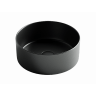 Умывальник CERAMICANOVA Element чаша накладная круглая 358 мм (цвет Чёрный Матовый) CN6032MB
