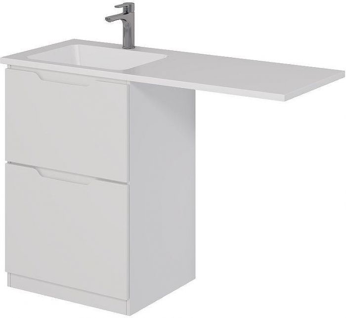 Тумба под раковину Dreja Bona 120 99.0451 Белая