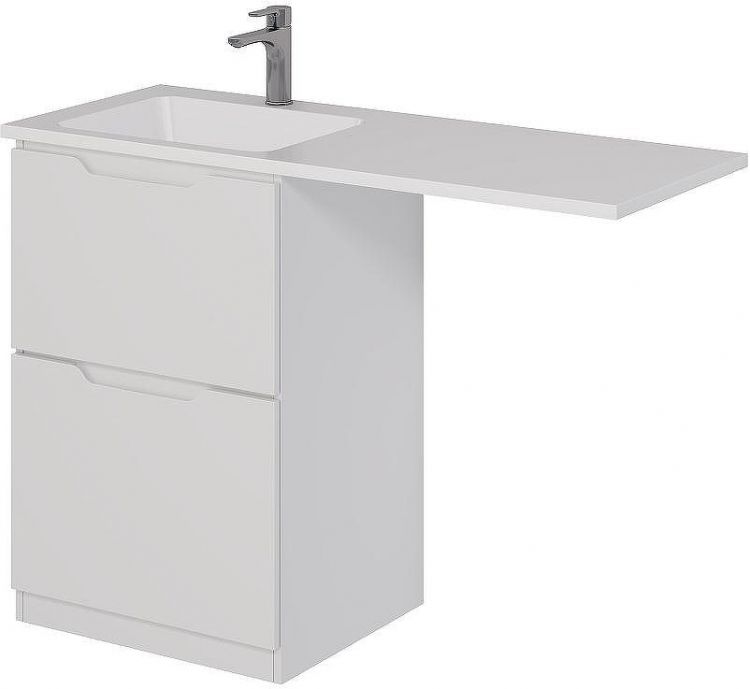 Тумба под раковину Dreja Bona 120 99.0451 Белая
