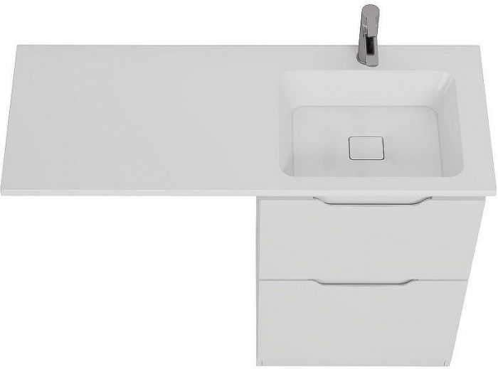Тумба под раковину Dreja Bona 120 99.0451 Белая