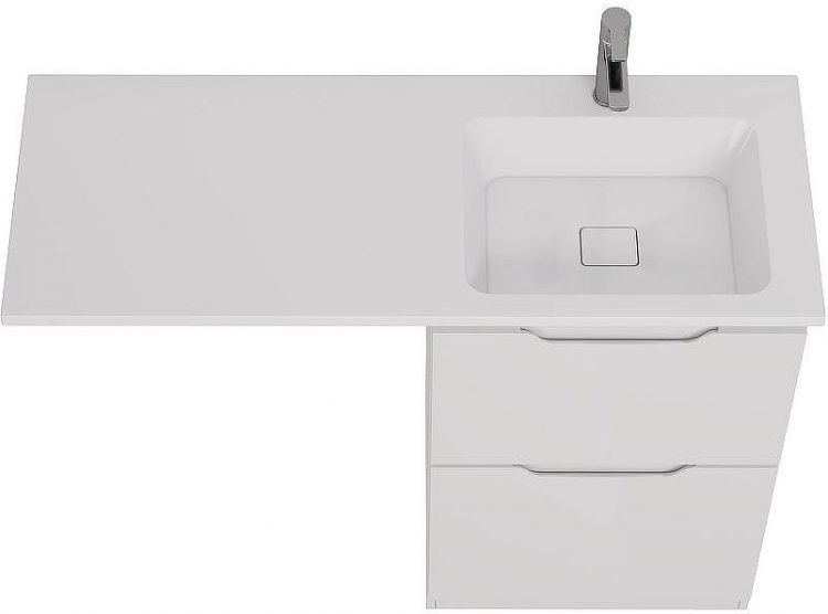 Тумба под раковину Dreja Bona 120 99.0451 Белая