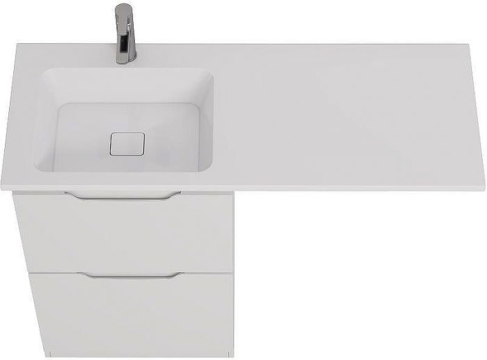 Тумба под раковину Dreja Bona 120 99.0451 Белая
