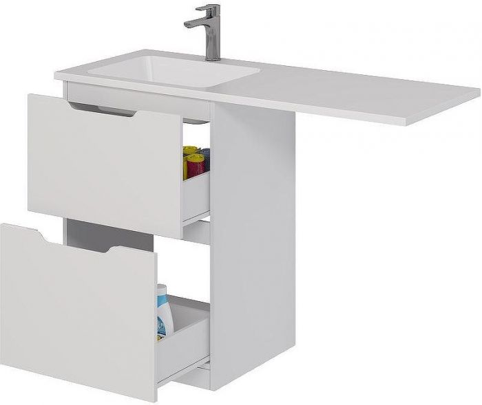 Тумба под раковину Dreja Bona 120 99.0451 Белая