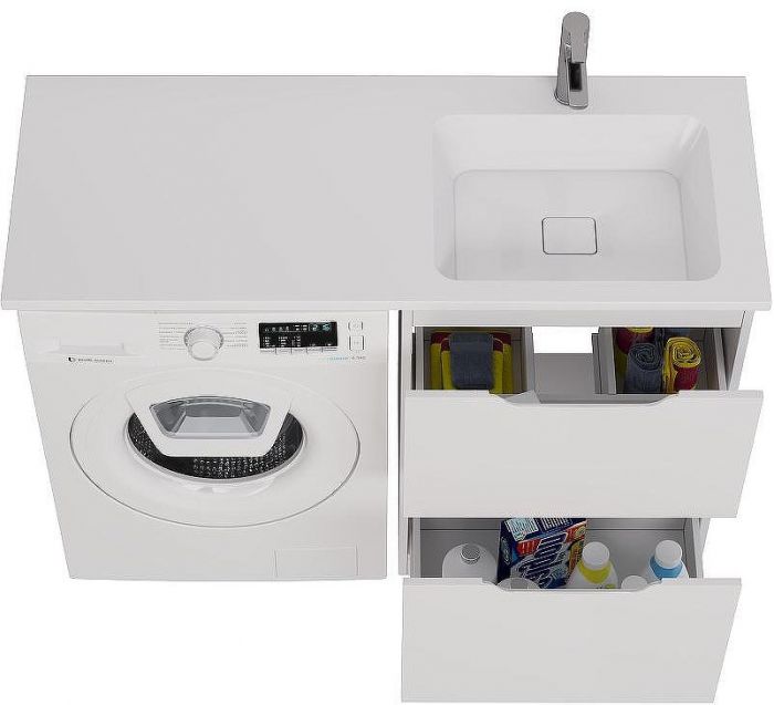 Тумба под раковину Dreja Bona 120 99.0451 Белая