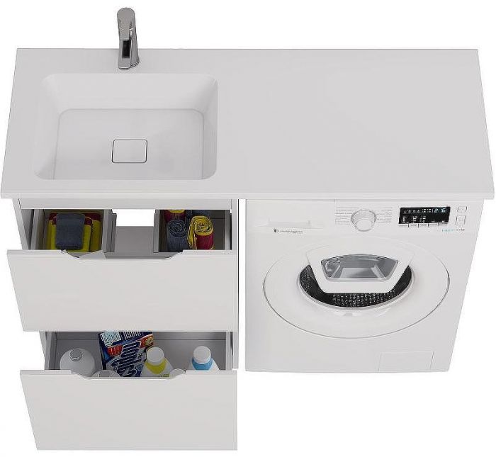 Тумба под раковину Dreja Bona 120 99.0451 Белая