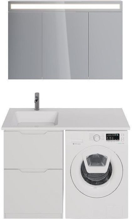 Тумба под раковину Dreja Bona 120 99.0451 Белая