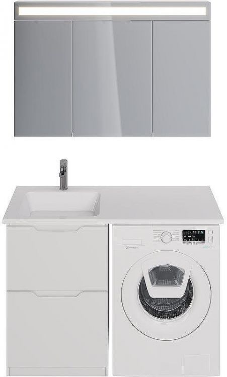 Тумба под раковину Dreja Bona 120 99.0451 Белая