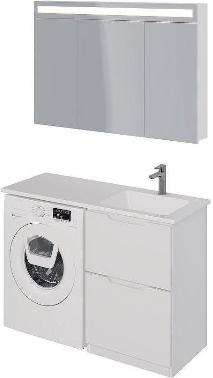 Тумба под раковину Dreja Bona 120 99.0451 Белая