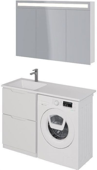 Тумба под раковину Dreja Bona 120 99.0451 Белая