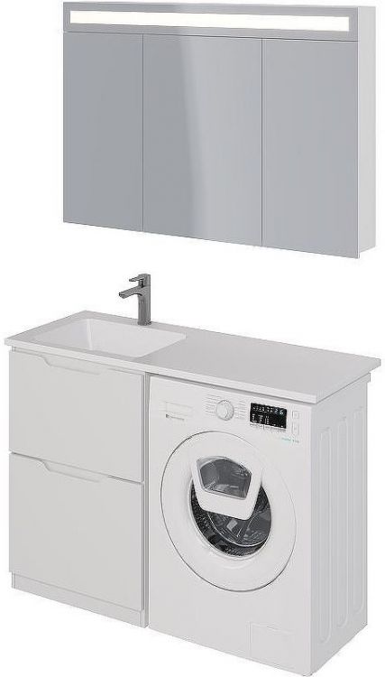 Тумба под раковину Dreja Bona 120 99.0451 Белая