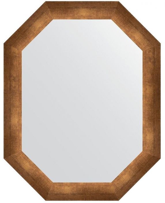 Зеркало Evoform Octagon 57х72 BY 7079 в багетной раме - Состаренная бронза 66