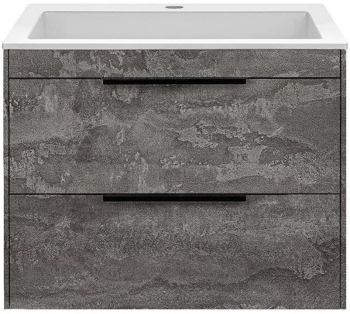 Тумба под раковину Vincea Chiara 2D 60 VMC-2C2600GS подвесная G.Stone