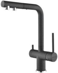 Смеситель для кухни Paulmark Serpentine Se213222-DG Графит