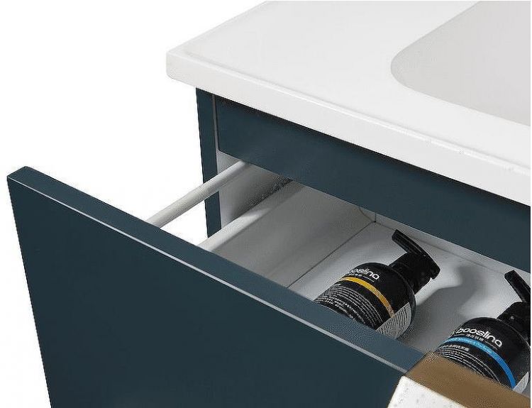 Тумба с раковиной Orans BC-0901 80 0901800 подвесная Ocean blue matt Тумба с раковиной Orans BC-0901 80 0901800 подвесная Ocean blue matt