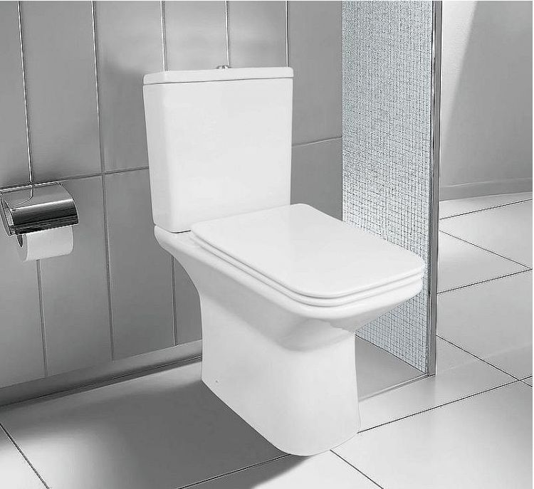 Унитаз компакт Azario Formal AZ-1353B с бачком и сиденьем Микролифт