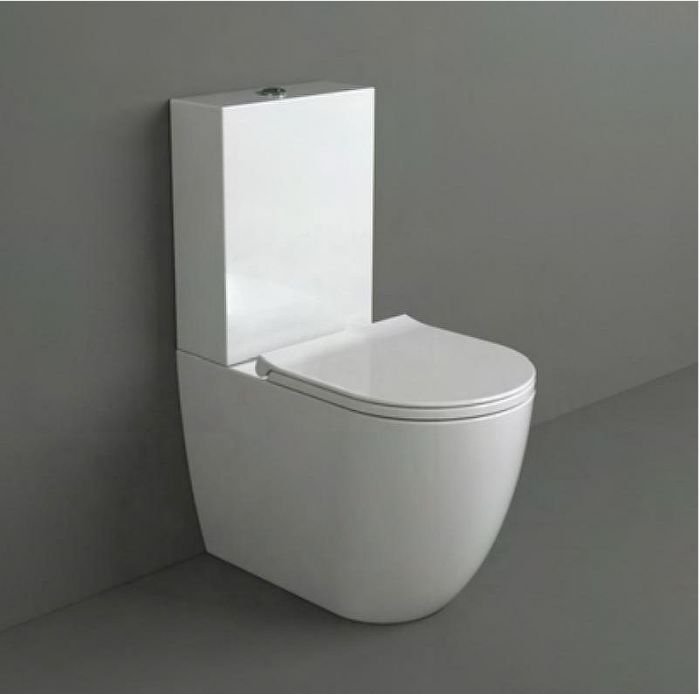 Унитаз компакт Simas Vignoni VI07bi без бачка и сиденья