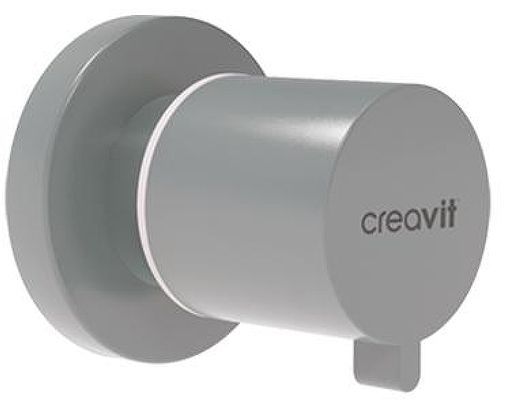 Запорный вентиль Creavit AC50L.CGR цвет Холодный серый матовый