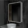 Зеркальный шкаф Art&Max Verona AM-Ver-700-800-2D-L-DS-F с подсветкой с сенсорным выключателем Белый Зеркальный шкаф Art&Max Verona AM-Ver-700-800-2D-L-DS-F с подсветкой с сенсорным выключателем Белый
