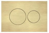 Клавиша смыва Cezares Pneumatic PN1-BTN-BORO цвет Золото Сталь