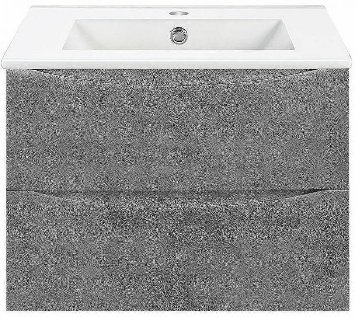 Тумба под раковину Vincea Mia 70 VMC-2MC700BT подвесная Beton