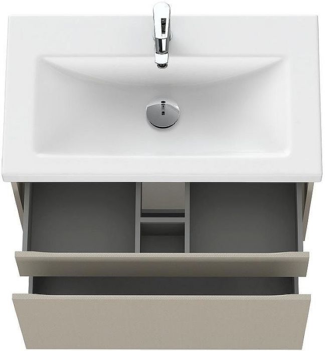 Тумба под раковину Cersanit Grande 80 64310 подвесная Бежевая