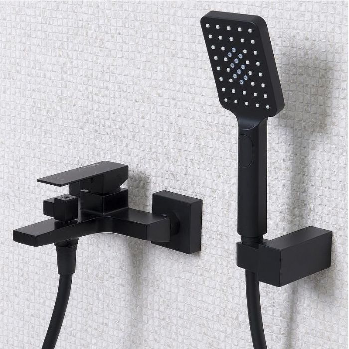 Смеситель для ванны WasserKRAFT Abens 2001 Чёрный матовый