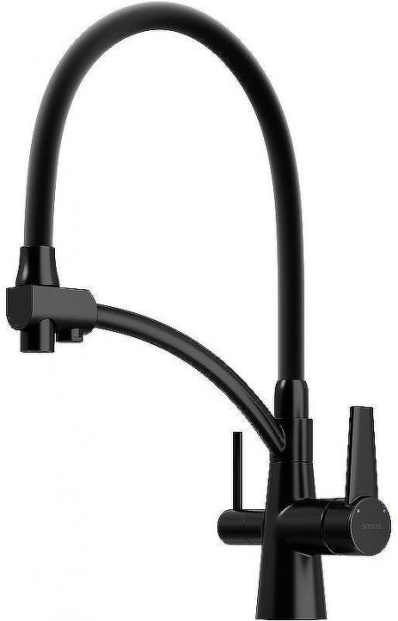 Смеситель для кухни Sancos Eri SC4001MB Черный матовый