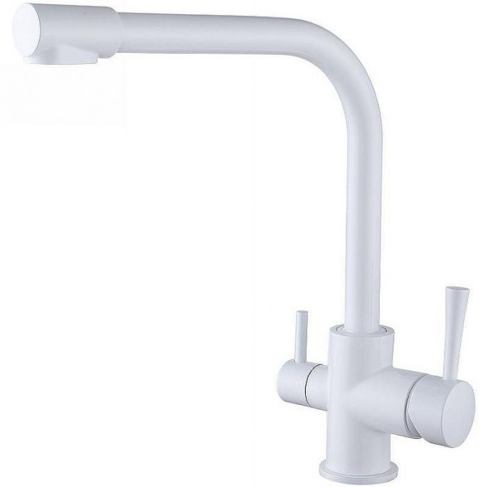 Смеситель для кухни Kaiser Merkur 26044-10 Белый глянцевый