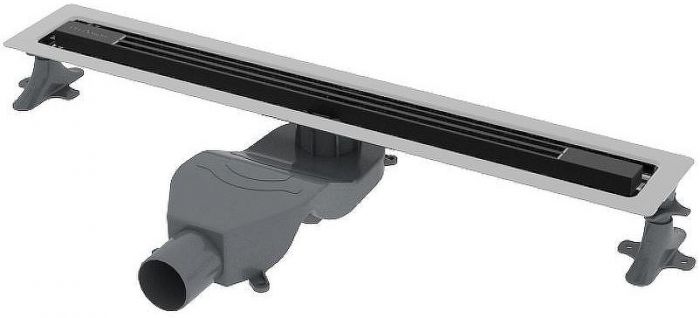 Душевой лоток Boheme B&T Infinity 80 981-80-B с Черной решеткой