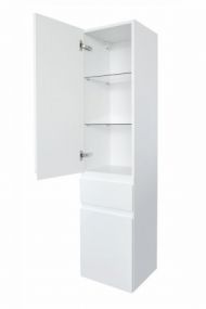 Шкаф-пенал 35 см Jacob Delafon Madeleine EB2069G-J5 левый, блестящий белый